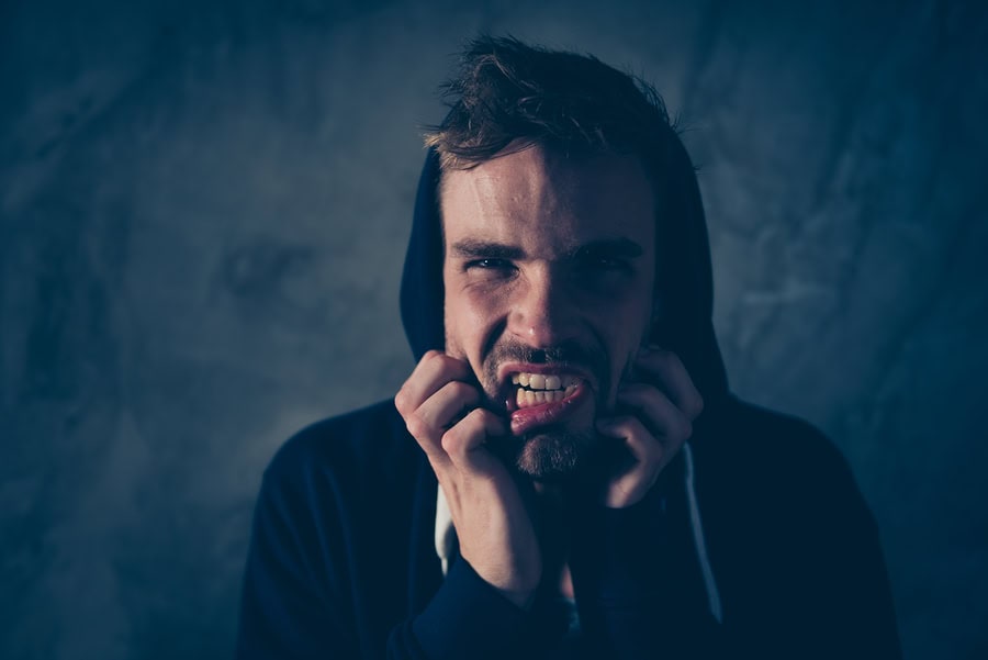 crazed opiate addict