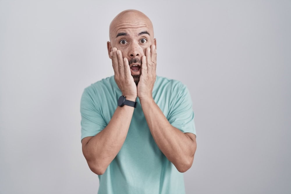 Man with shocked questioning expression about what is crank drug