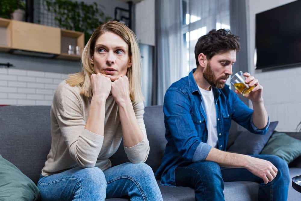 Woman wondering if she is enabling her alcoholic husband